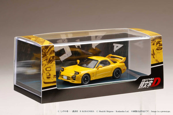 Hobby Japan 1/64 Mazda RX-7 (FD3S) Project D Keisuke Takahashi (Diorama Set)