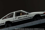 Hobby Japan 1:64 Toyota SPRINTER TRUENO GT APEX AE86 / INITIAL D VS Ryosuke Takahashi With Takumi Fujiwara Figure