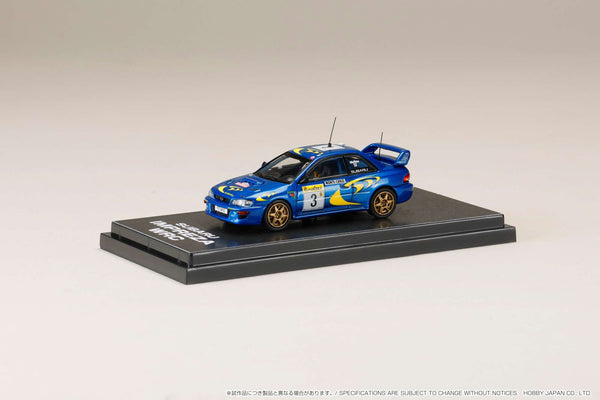 Hobby Japan 1:64 Subaru Impreza WRC 1997 #3 Monte Carlo