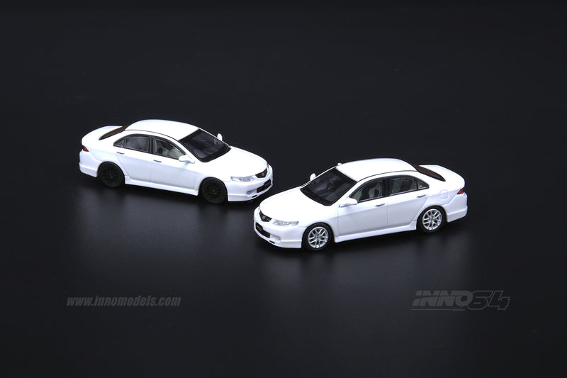 INNO Models 1:64 Honda Accord Euro-R (CL7) Premium White Pearl