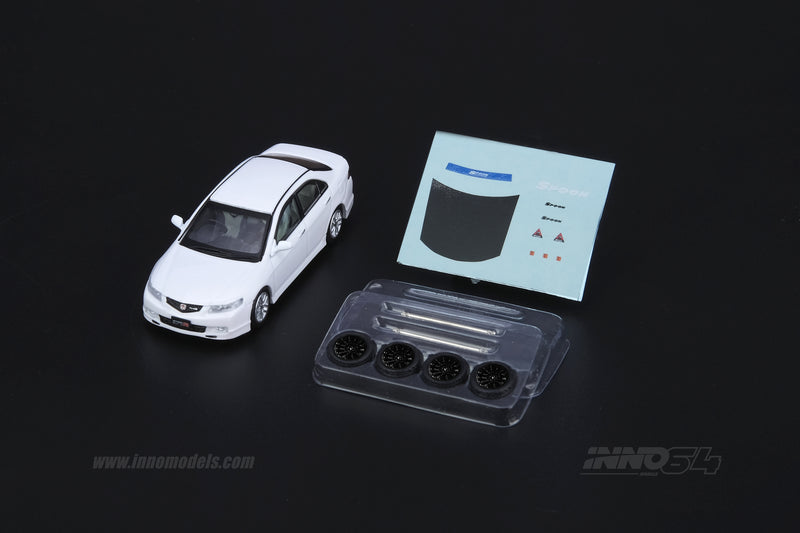 INNO Models 1:64 Honda Accord Euro-R (CL7) Premium White Pearl