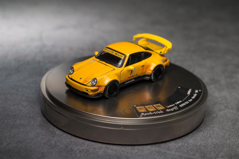 Porsche 964 RWB 70th Anniversary Yellow Luxury Edition