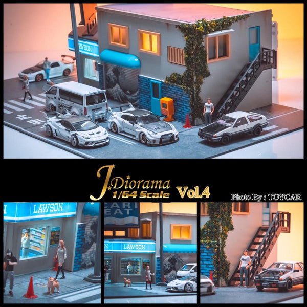 Magic City 1:64 Lawson Japan Store Diorama