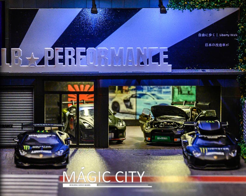 Magic City 1:64 Liberty Walk Exhibition Diorama