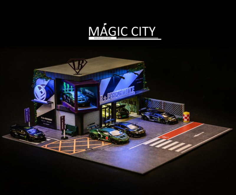 Magic City 1:64 Liberty Walk Exhibition Diorama