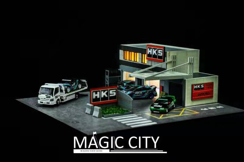 Magic City 1:64 Sapparo HKS Factory (B)