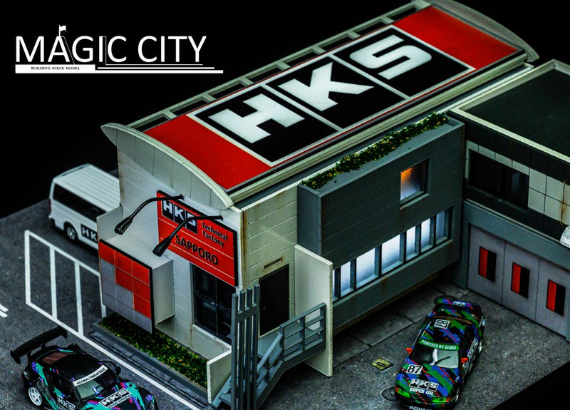 Magic City 1:64 Sapparo HKS Factory (A)