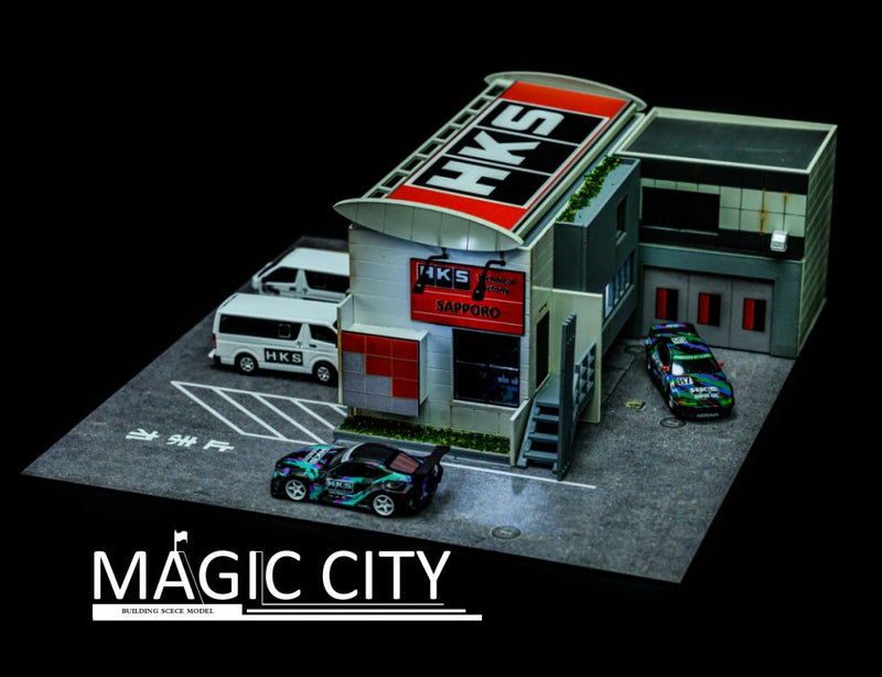 Magic City 1:64 Sapparo HKS Factory (A)