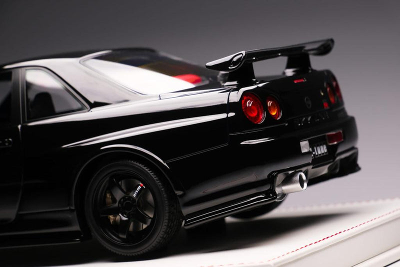 One Model 1:18 Nissan Skyline R34 Z-Tune in Black Pearl