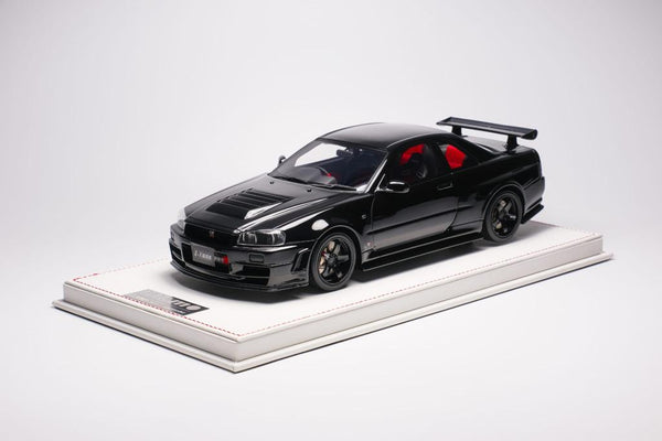 One Model 1:18 Nissan Skyline R34 Z-Tune in Black Pearl