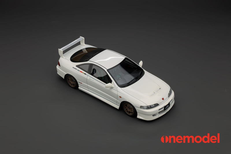 One Model 1:18 Honda Integra Type-R (DC2) Mugen Edition in White