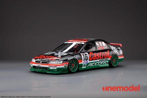 One Model 1:18 Honda Accord (CD6) #16 JTCC Castrol Version