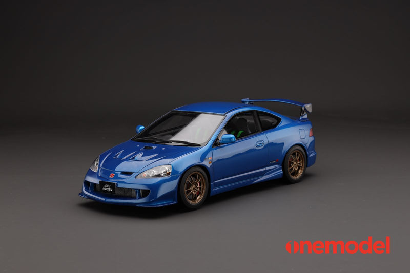 One Model 1:18 Honda Integra Type-R (DC5) Mugen Edition in Blue