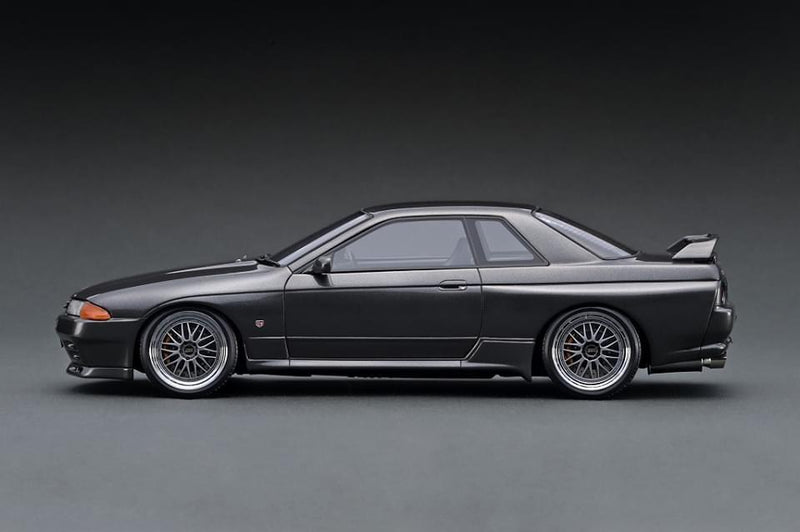 Ignition Model 1:18 Nissan Skyline GT-R NISMO R32 Gun Gray Metallic with BBS Wheels