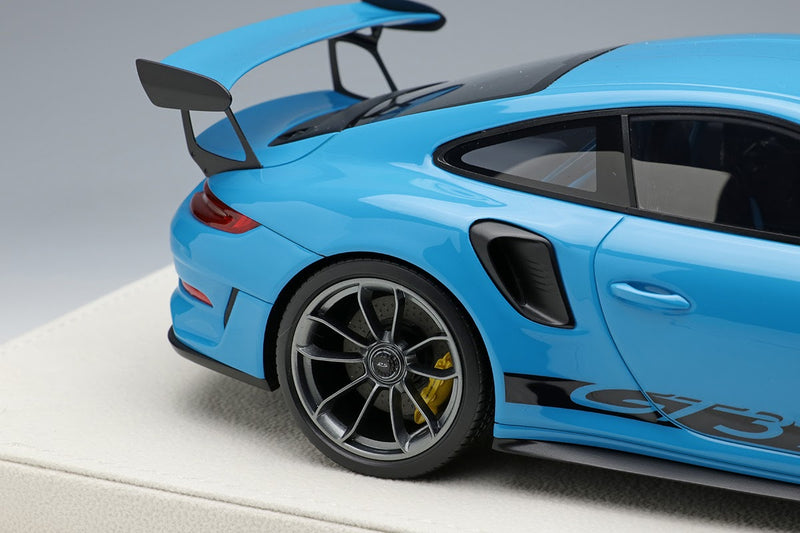 Make Up Co., Ltd / EIDOLON 1:18 Porsche 911 (991.2) GT3 RS 2018 in Miami Blue