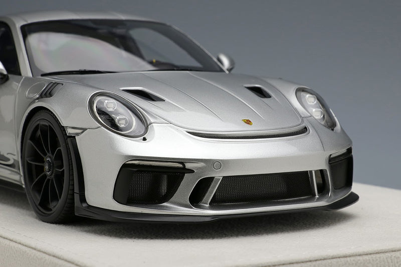 Make Up Co., Ltd / EIDOLON 1:18 Porsche 911 (991.2) GT3 RS 2018 in GT Metallic Silver