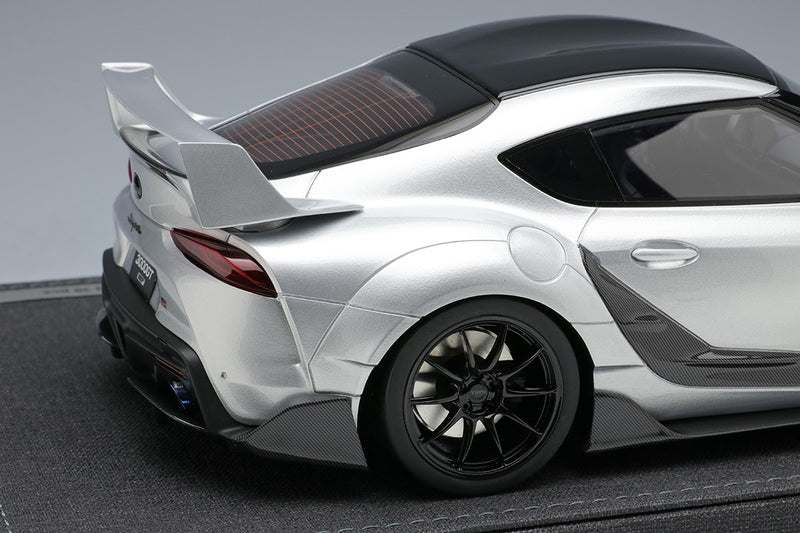 Make Up Co., Ltd / IDEA 1:18 Toyota GR Supra TRD 3000GT Concept Car 2019 in Silver Metallic