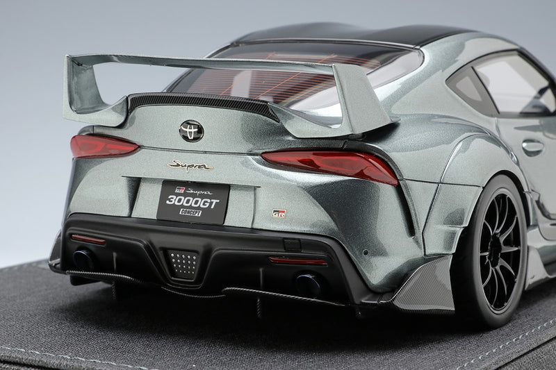 Make Up Co., Ltd / IDEA 1:18 Toyota GR Supra TRD 3000GT Concept Car 2019 in Ice Gray Metallic