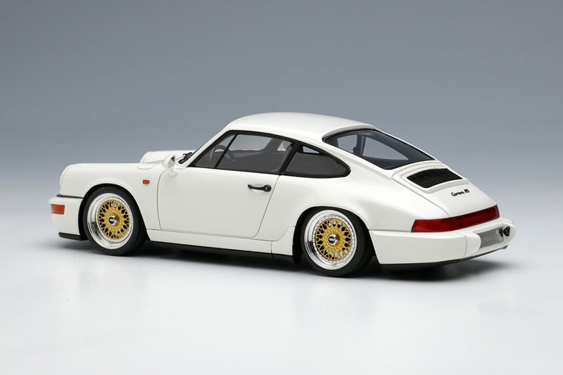 Make Up Co., Ltd / Vision 1:43 Porsche 911 (964) Carrera RS 1992 (BBS RS 18" Wheel) in White