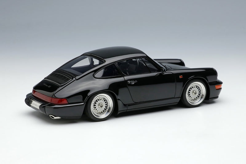 Make Up Co., Ltd / Vision 1:43 Porsche 911 (964) Carrera RS 1992 (BBS RS 18" Wheel) in Black