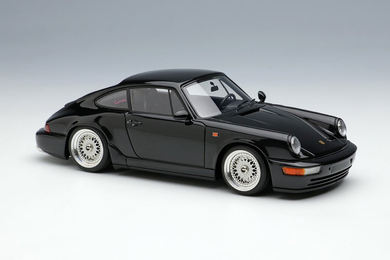 Make Up Co., Ltd / Vision 1:43 Porsche 911 (964) Carrera RS 1992 (BBS RS 18" Wheel) in Black