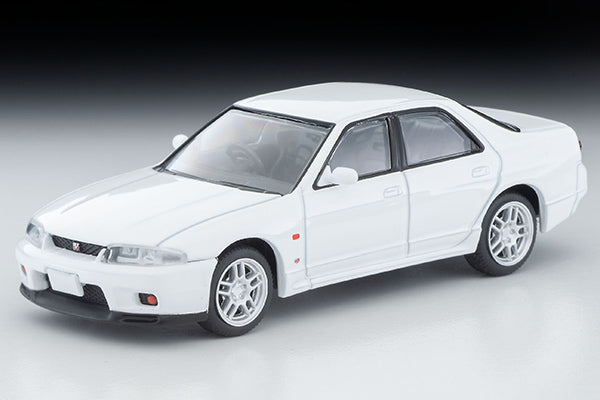 Tomytec 1:64 Nissan Skyline GT-R AUTEC Version 40th Anniversary 1998 in White