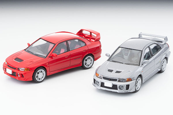 Tomytec 1:64 Mitsubishi Lancer GSR Evolution V in Silver