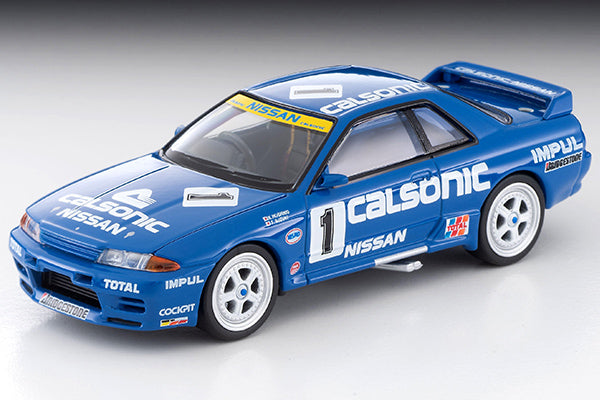 Tomytec 1:64 Nissan Skyline GT-R R32 1991 Calsonic Specification