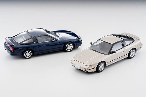 Tomytec 1:64 Nissan 180SX Type-II Special Selection in Navy Blue