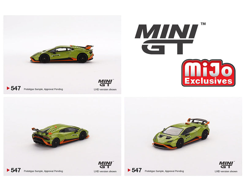 MINIGT 1:64 Lamborghini Huracán STO in Verde Citrea