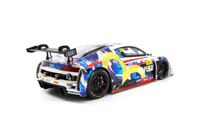 Pop Race 1/18 Audi R8 LMS Macau Grand Prix 2020 EVISU Marchy Lee