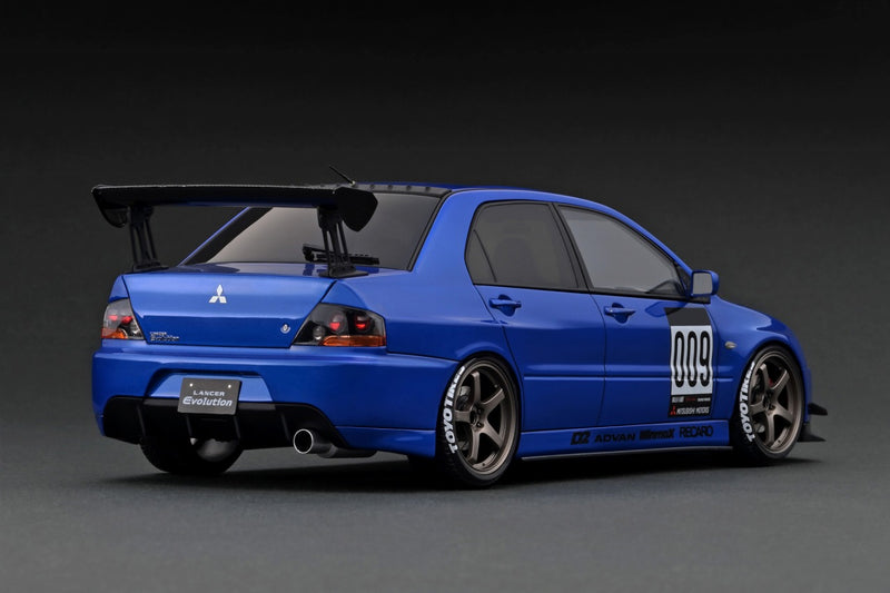 Ignition Model 1:18 Mitsubishi Lancer Evolution IX (CT9A) in Blue