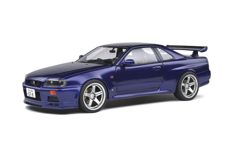 Solido 1:18 Nissan Skyline GT-R (R34) in Midnight Purple