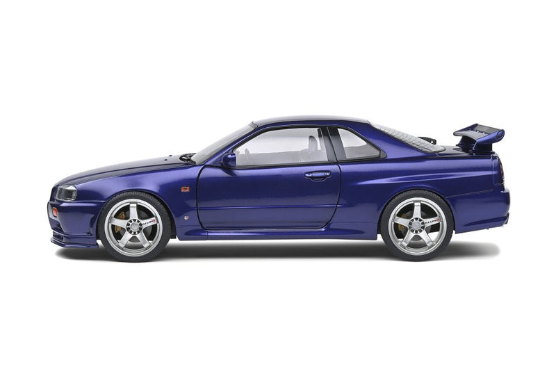 Solido 1:18 Nissan Skyline GT-R (R34) in Midnight Purple