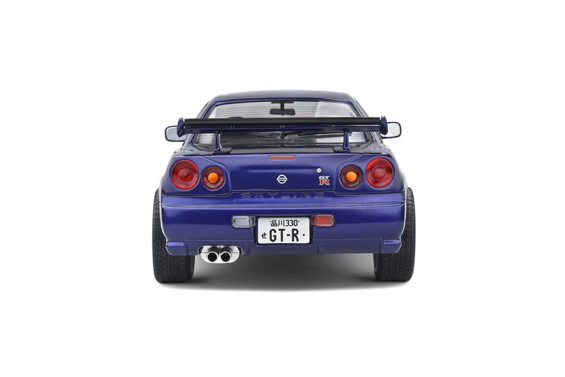 Solido 1:18 Nissan Skyline GT-R (R34) in Midnight Purple