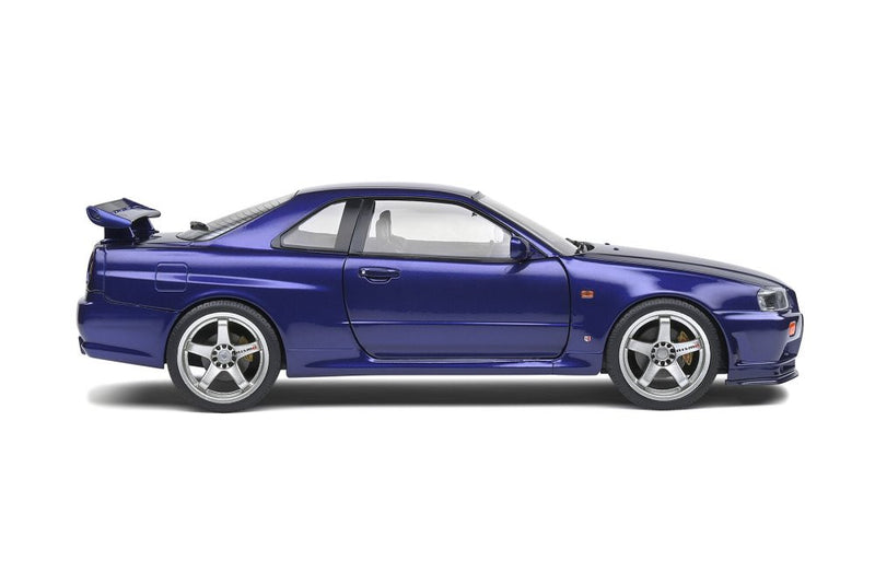 Solido 1:18 Nissan Skyline GT-R (R34) in Midnight Purple