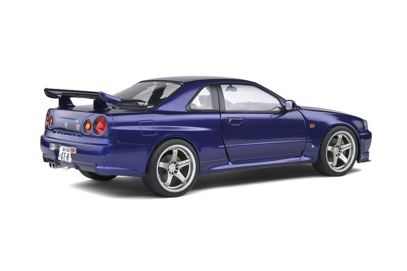 Solido 1:18 Nissan Skyline GT-R (R34) in Midnight Purple