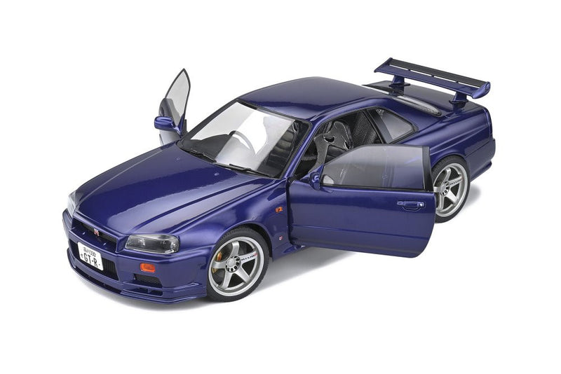 Solido 1:18 Nissan Skyline GT-R (R34) in Midnight Purple