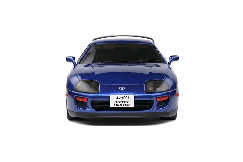 Solido 1:18 Toyota Supra MK4 (JZA80) 1993 StreetFighter Edition in Dark Blue