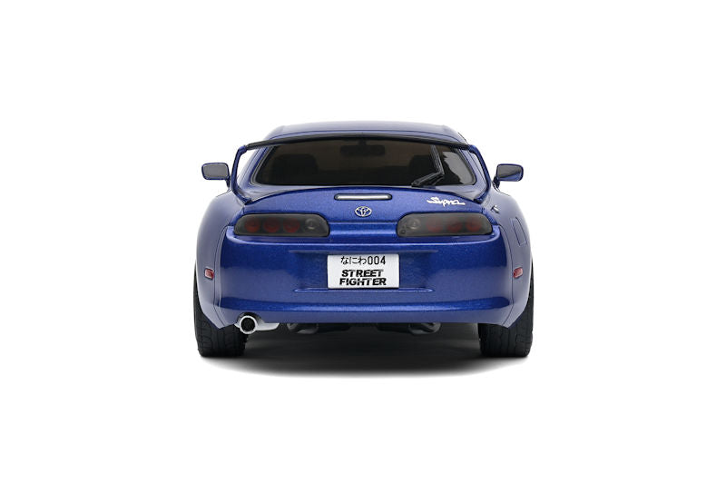 Solido 1:18 Toyota Supra MK4 (JZA80) 1993 StreetFighter Edition in Dark Blue