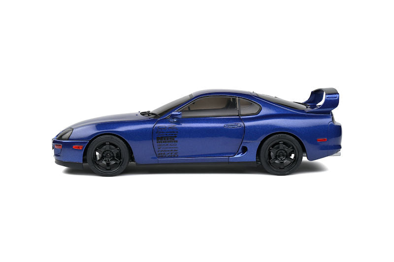 Solido 1:18 Toyota Supra MK4 (JZA80) 1993 StreetFighter Edition in Dark Blue