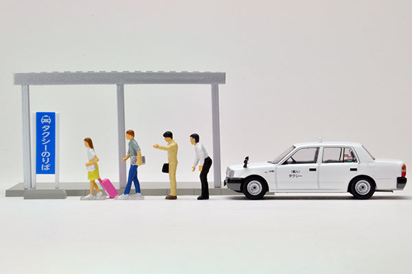 Tomytec 1:64 Diocolle 64 Car Snap Taxi Stand