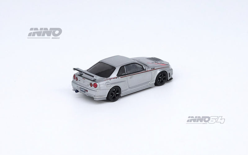 INNO64 1:64 Nissan Skyline GT-R (R34) R-Tune in Silver