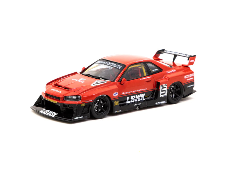 Tarmac Works 1:43 LB-ER34 Super Silhouette SKYLINE