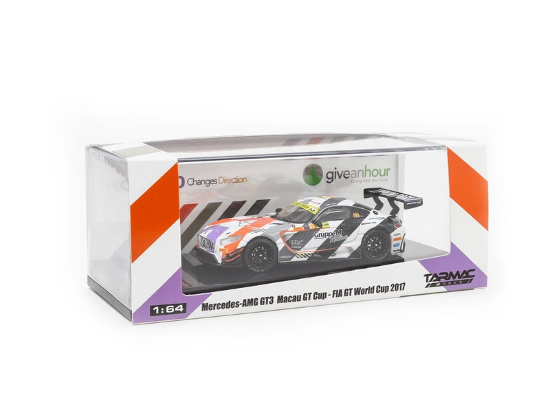 Tarmac Works 1:64 Mercedes-AMG GT3 Macau GT Cup - FIA GT World Cup 2017