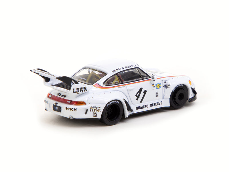 Tarmac Works 1:64 Porshe RWB 993 LBWK with Truck Packaging Singapore Special Edition