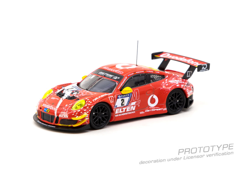 Tarmac Works 1:64 Porsche 911 GT3 R, Nürburgring 24h 2018, M. Böckmann / S. Jans / L. Luhr / J-E. Slooten