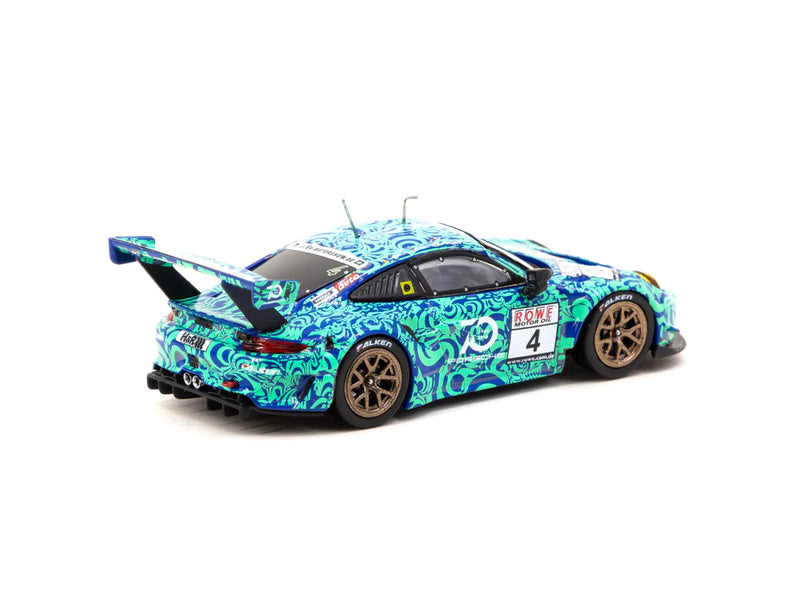 Tarmac Works 1:64 Porsche 911 GT3 R, VLN Endurance Racing Championship Nürburgring 2018, M. Ragginger / N. Tandy / L. Vanthoorarretson / A. Moffat