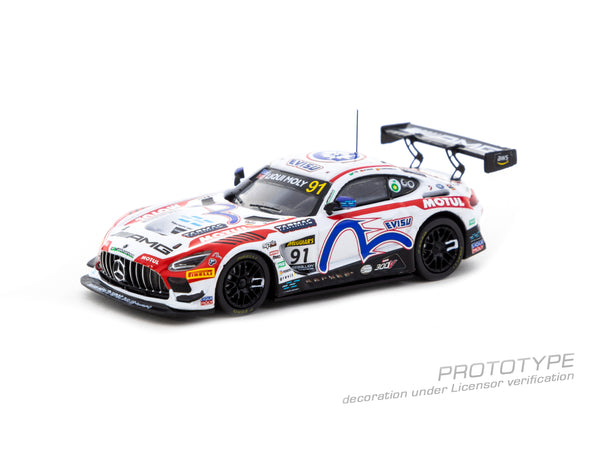 Tarmac Works 1:64 Mercedes-AMG GT3, Bathurst 12 Hour 2022, Craft-Bamboo Racing, M. Engel / D. Juncadella / K. Tse