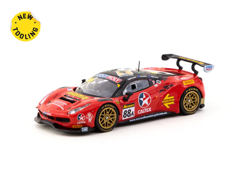 Tarmac Works 1:64 Ferrari 488 GT3 Bathurst 12 Hour 2017 Lowndes / Whincup / Vilander